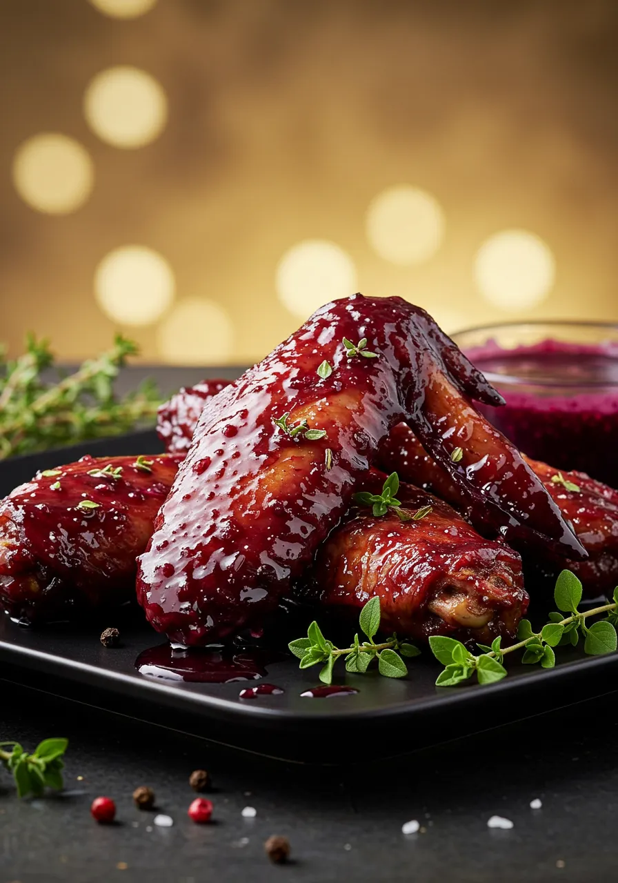 Inkberry Glaze Wings